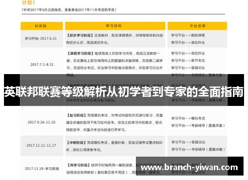 英联邦联赛等级解析从初学者到专家的全面指南